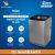 Haier Top Load Fully Automatic Washing Machine 12 KG Grey (HWM 120-826GT) - Musab Mall-1 (3 Months 0% Percent Profit Product Available On 48 Months Installment)